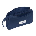 Penar triplu Real Madrid C.F. Bleumarin 22 x 12 x 3 cm