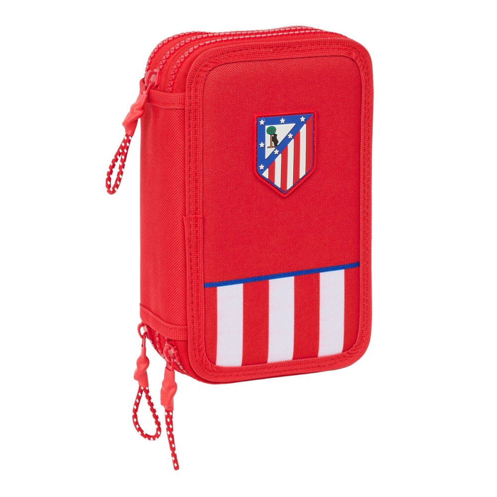 Penar Triplu Atlético Madrid Roșu 12,5 x 19,5 x 5,5 cm 36 Piese