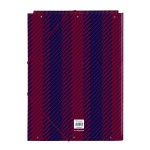Dosar tip clasor F.C. Barcelona 24/25 Castaniu Bleumarin A4 26 x 33.5 x 2.5 cm