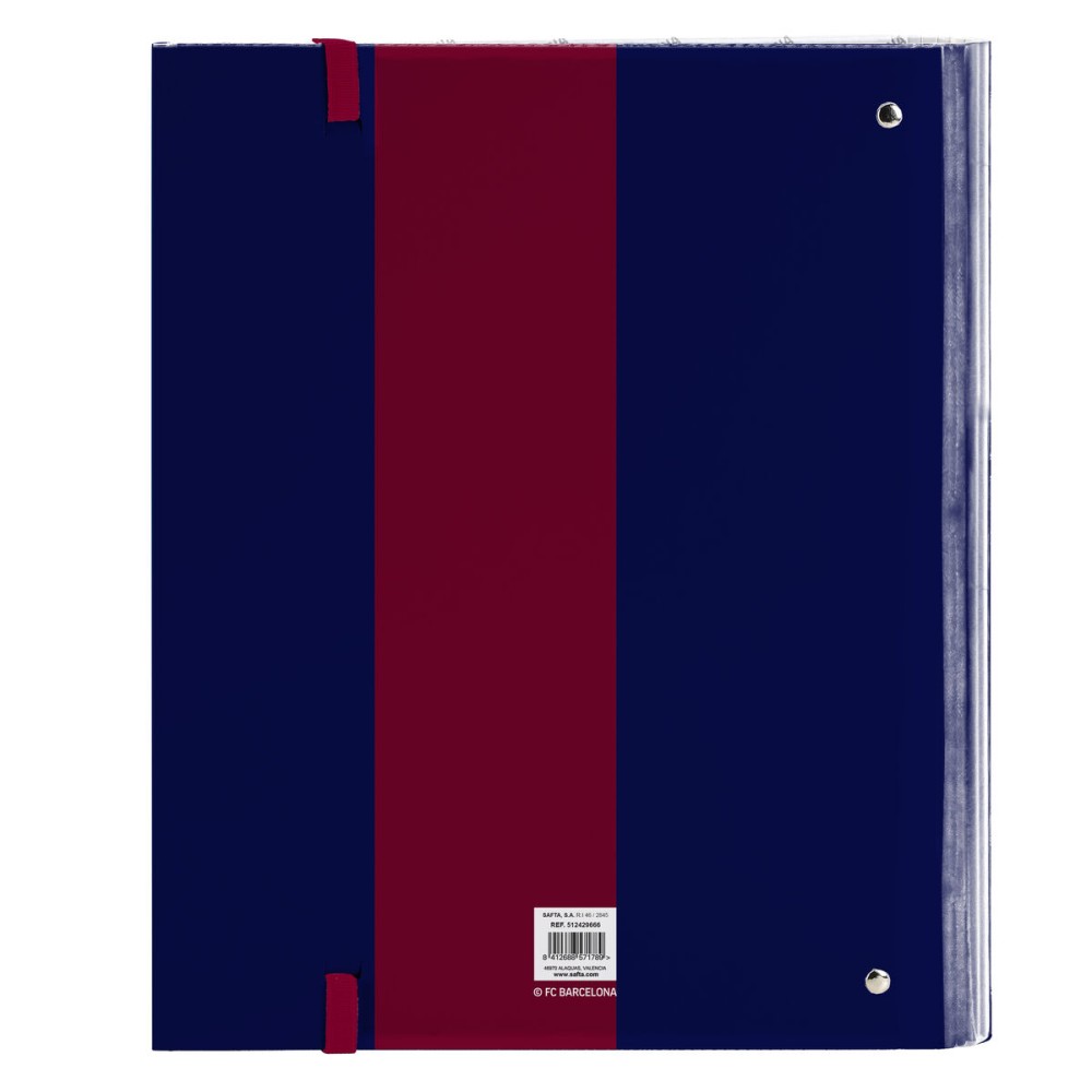 Biblioraft F.C. Barcelona 24/25 Castaniu Bleumarin 27 x 32 x 3.5 cm