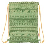 Geantă Rucsac cu Bretele Mufasa Verde Bej 26 x 34 x 1 cm