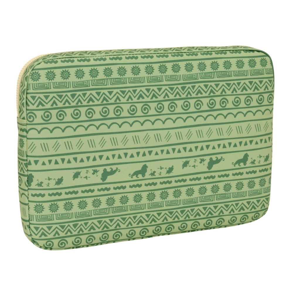 Husă pentru Laptop Mufasa Verde Bej 15,6'' 39,5 x 27,5 x 3,5 cm