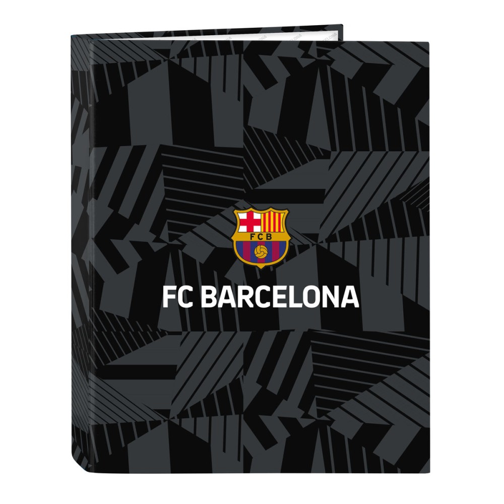 Biblioraft F.C. Barcelona Black Negru A4 26.5 x 33 x 4 cm