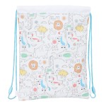 Geantă Rucsac cu Bretele Safta Zoo Bej 26 x 34 x 1 cm