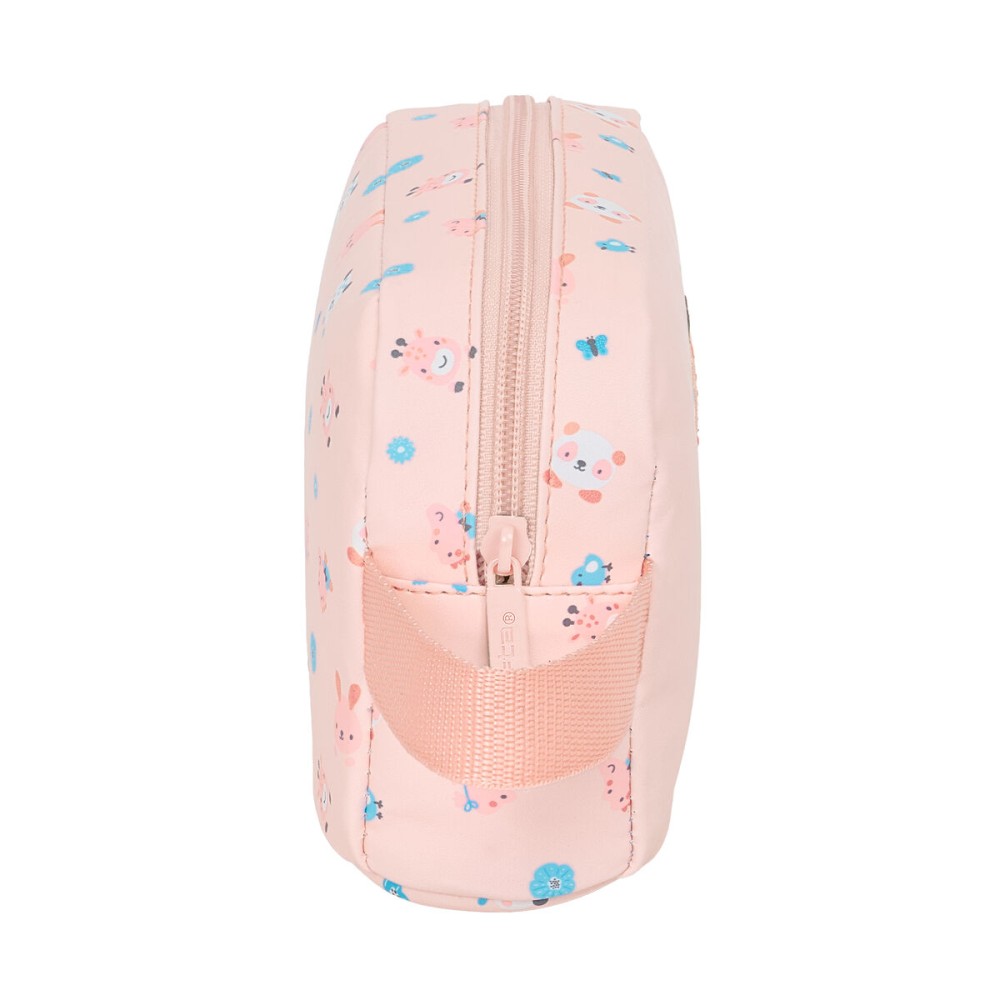 Geantă Termoizolantă pentru Gustări Safta Jirafa Coral 21,5 x 12 x 6,5 cm