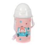 Sticlă de apă Safta Jirafa Coral PVC 500 ml