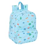 Rucsac pentru Copii Safta Coches Albastru 22 x 27 x 10 cm