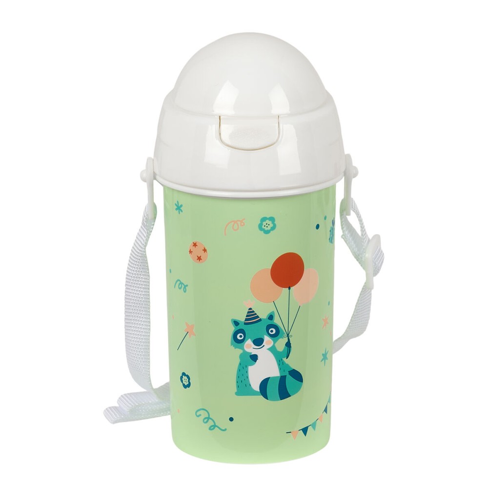 Sticlă de apă Safta Fiesta Verde PVC 500 ml