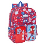Ghiozdan Spider-Man Rescue Albastru Roșu 26 x 34 x 11 cm