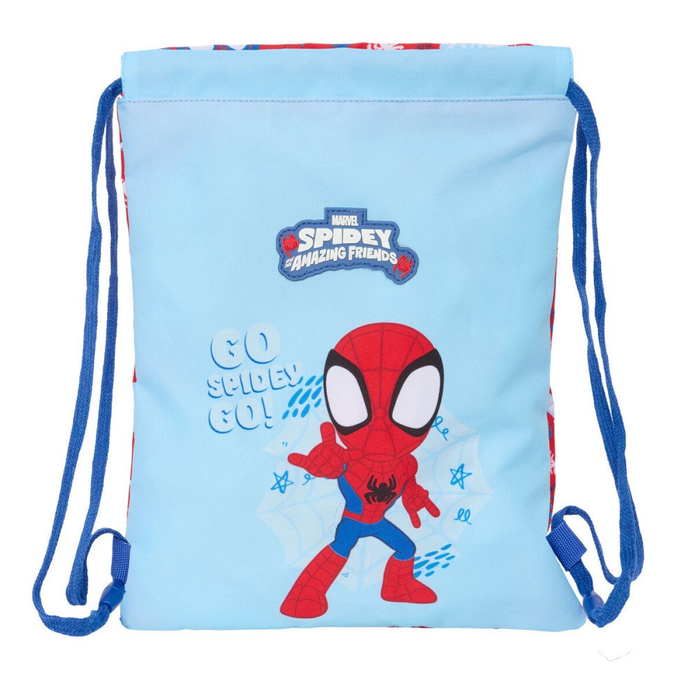 Geantă Rucsac cu Bretele Spider-Man Rescue Albastru Roșu 26 x 34 x 1 cm
