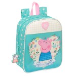Rucsac pentru Copii Peppa Pig Pretty flowers Galben Mentă 22 x 27 x 10 cm