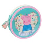 Penar cu Accesorii Peppa Pig Pretty flowers Galben Mentă 18 Piese