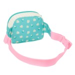 Borsetă Peppa Pig Pretty flowers Galben Mentă 14 x 11 x 4 cm