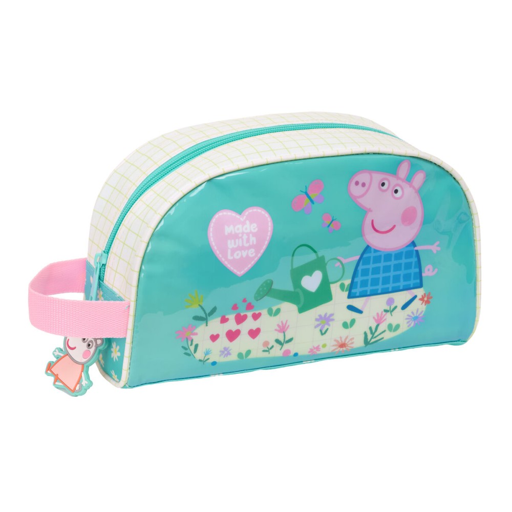 Trusă de Voiaj Peppa Pig Pretty flowers Galben Mentă 26 x 16 x 9 cm