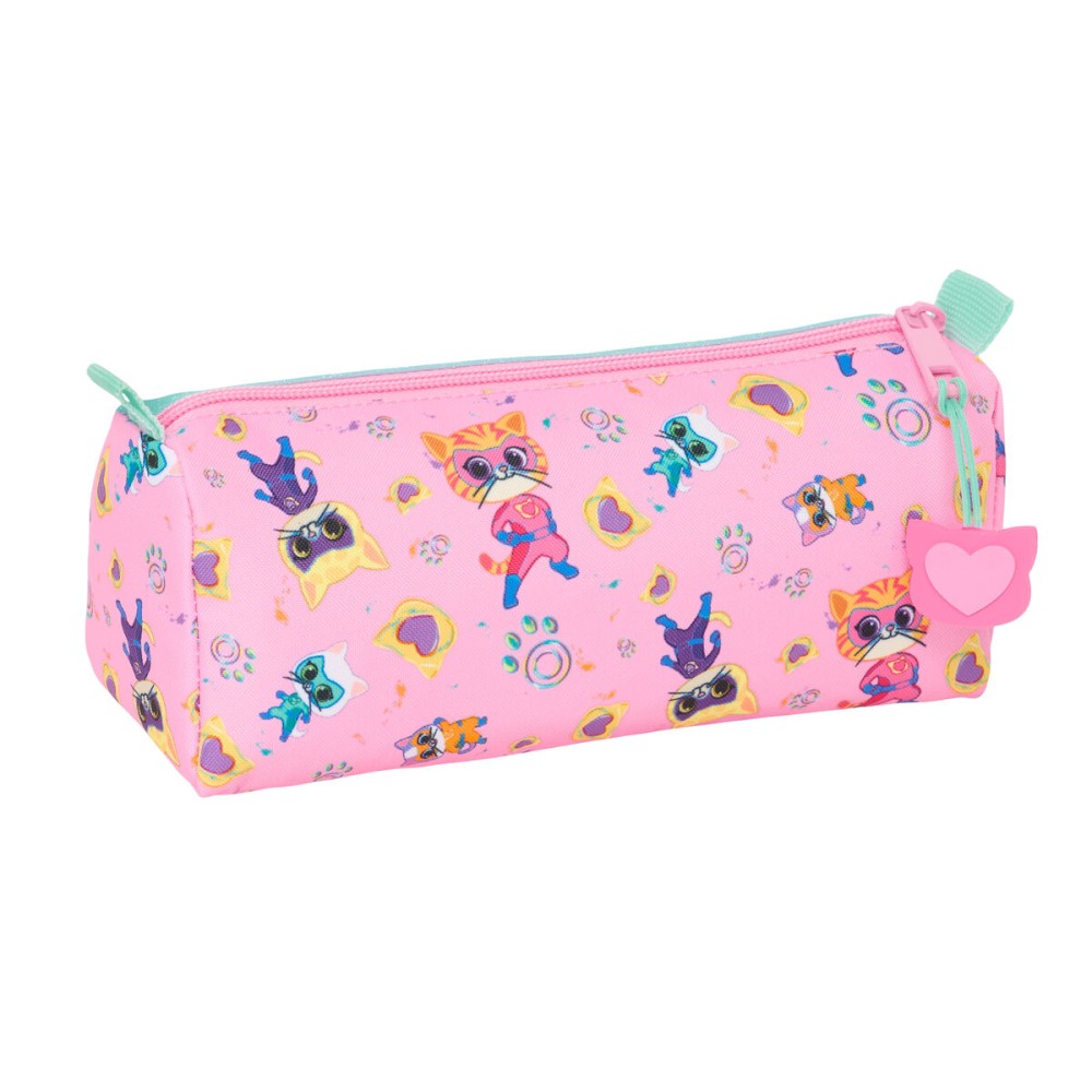 Geantă Universală SuperKitties Roz Turquoise 21 x 8 x 7 cm