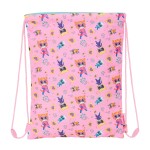 Geantă Rucsac cu Bretele SuperKitties Roz Turquoise 26 x 34 x 1 cm