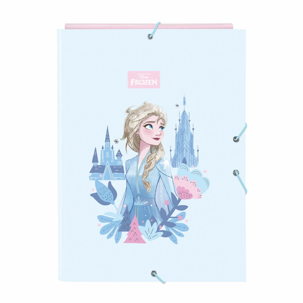 Biblioraft Frozen Ice magic Albastru A4 26 x 33.5 x 2.5 cm