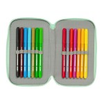 Penar cu Accesorii Disney Princess Bloom Roz Acvamarin 12,5 x 19,5 x 5,5 cm 37 Piese