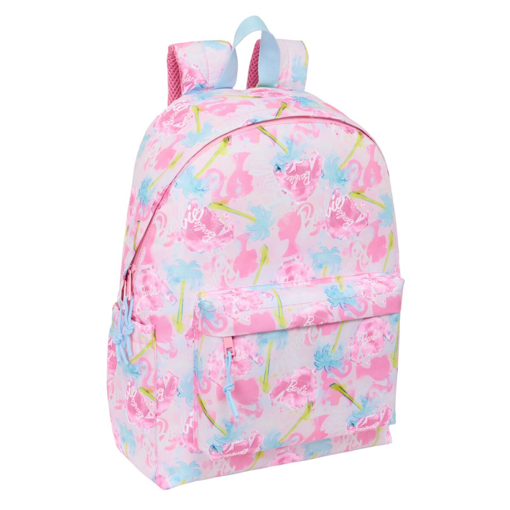 Rucsac pentru Laptop Barbie Painterly Roz Albastru celest 31 x 43 x 13 cm