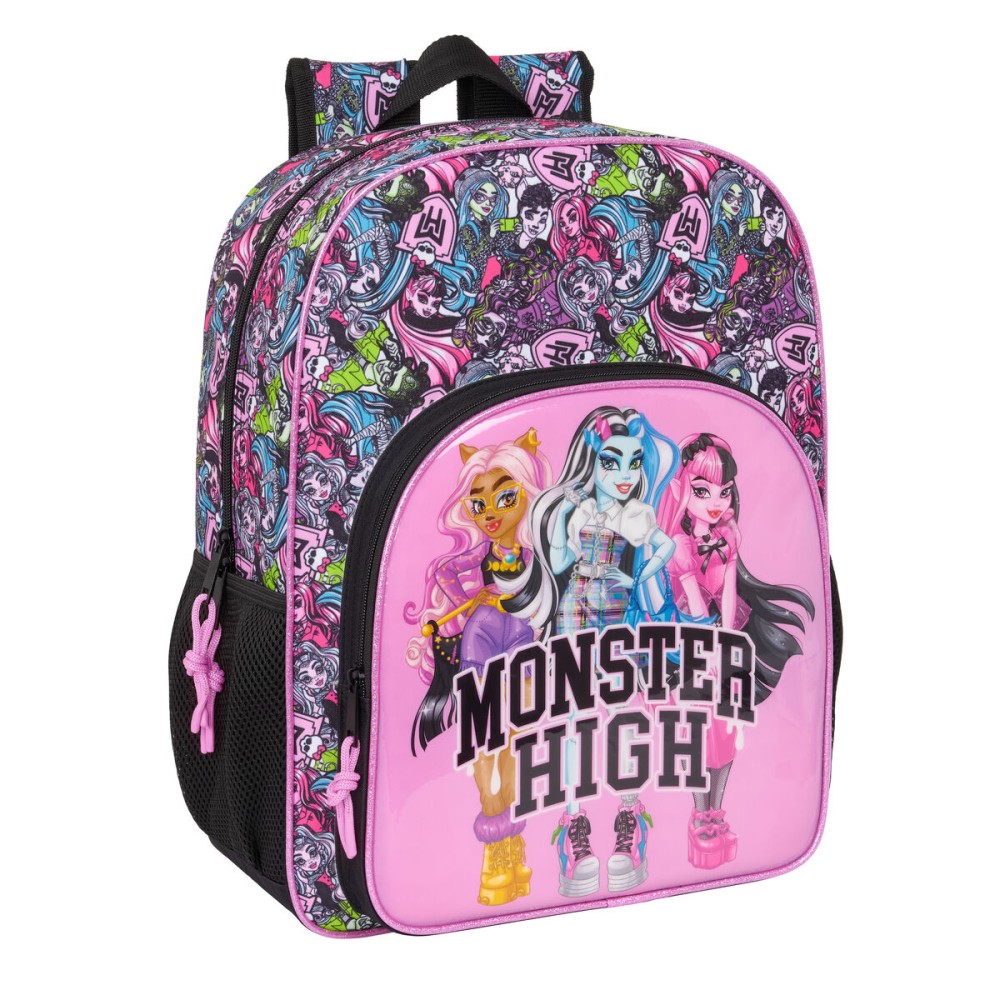 Ghiozdan Monster High Drama Multicolor 33 x 42 x 14 cm