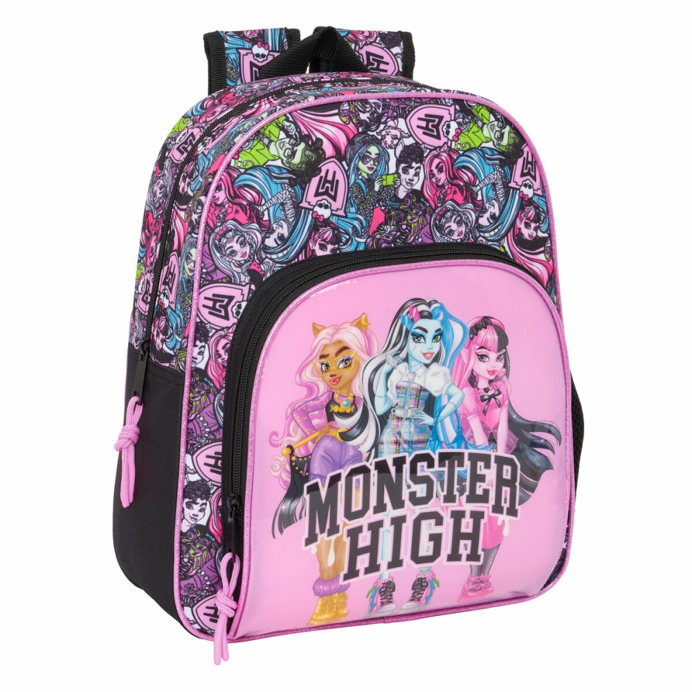 Ghiozdan Monster High Drama Multicolor 28 x 34 x 10 cm