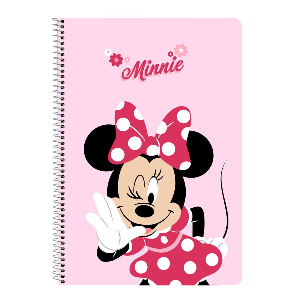 Biblioraft Minnie Mouse Naive Roz A4 21.5 x 31 x 1 cm