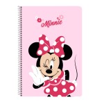 Biblioraft Minnie Mouse Naive Roz A4 21.5 x 31 x 1 cm