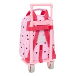 Ghiozdan cu Roți Minnie Mouse Naive Roz 20 x 28 x 8 cm