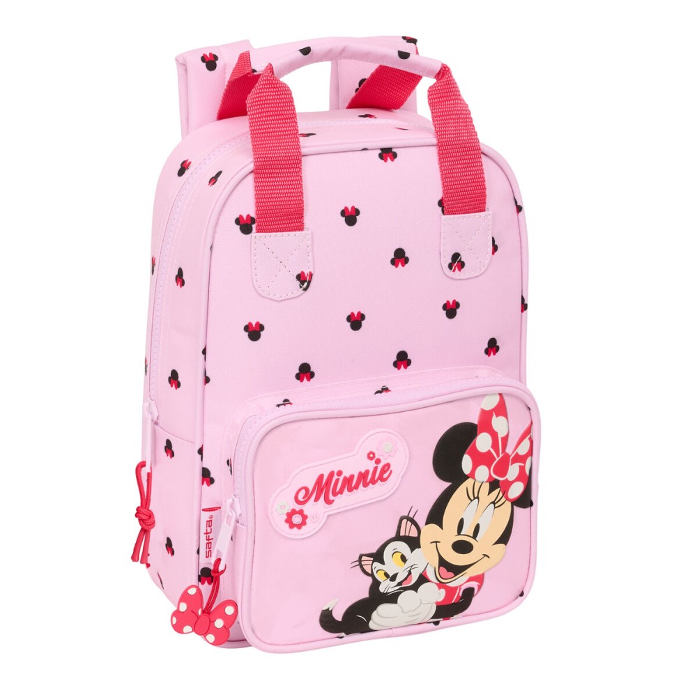 Ghiozdan Minnie Mouse Naive Roz 20 x 28 x 8 cm