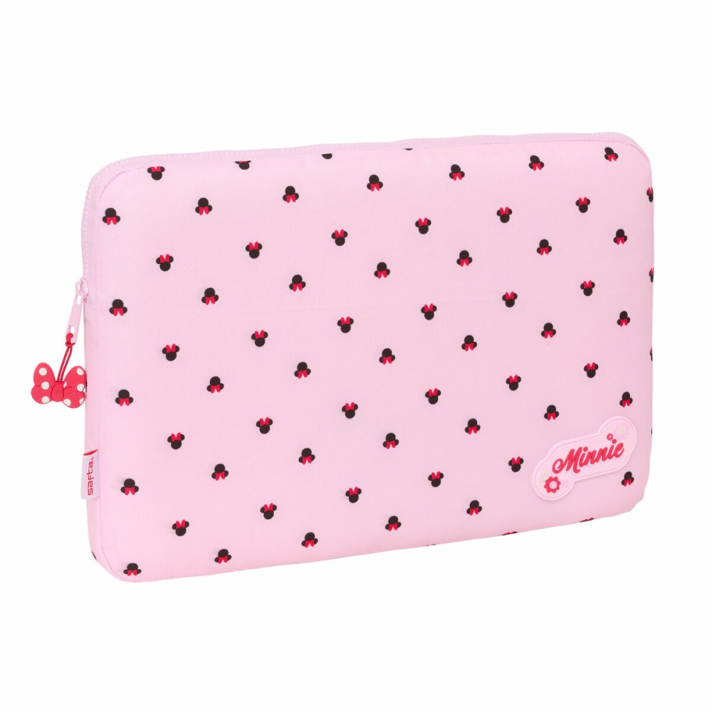 Husă pentru Laptop Minnie Mouse Naive Roz 15,6'' 39,5 x 27,5 x 3,5 cm