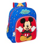 Ghiozdan Mickey Mouse Clubhouse Good day Albastru 32 x 38 x 12 cm