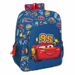 Ghiozdan Cars Racing Bleumarin 33 x 42 x 14 cm