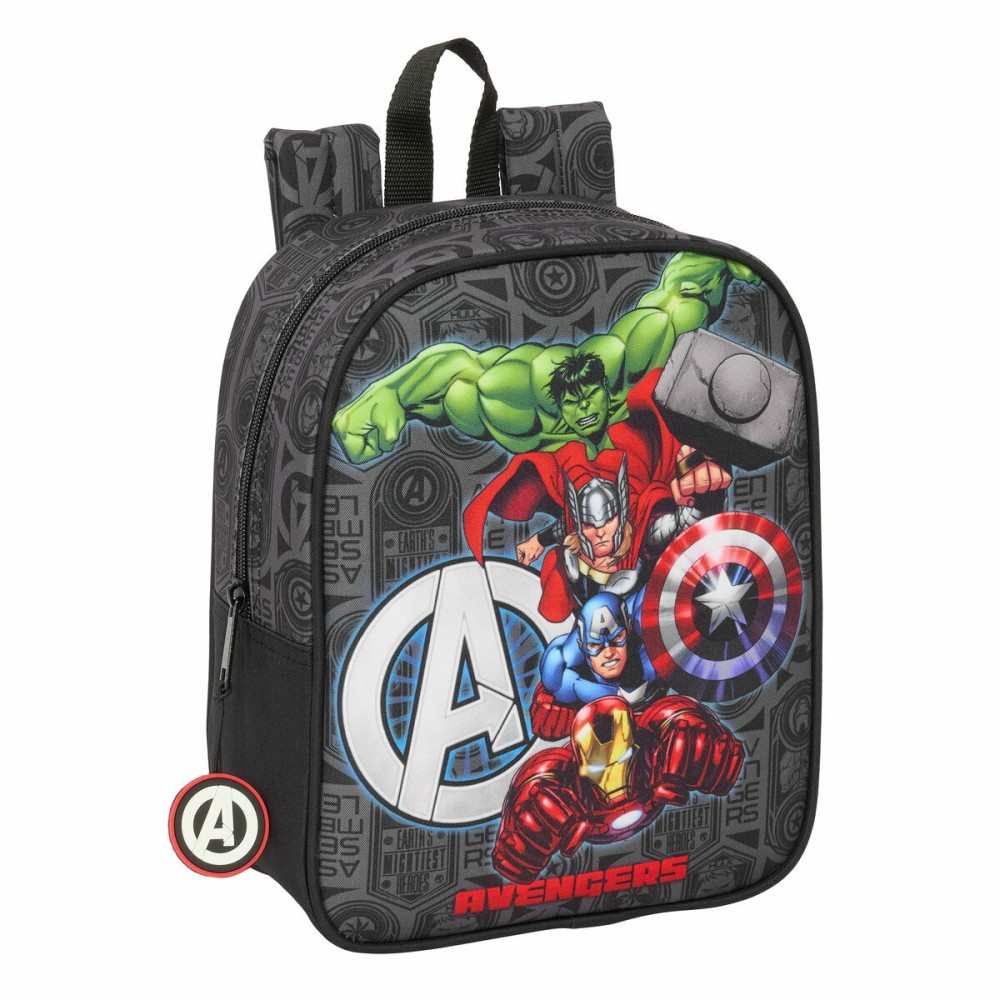Ghiozdan The Avengers Vendetta Negru 22 x 27 x 10 cm