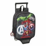 Ghiozdan cu Roți The Avengers Vendetta Negru 22 x 27 x 10 cm