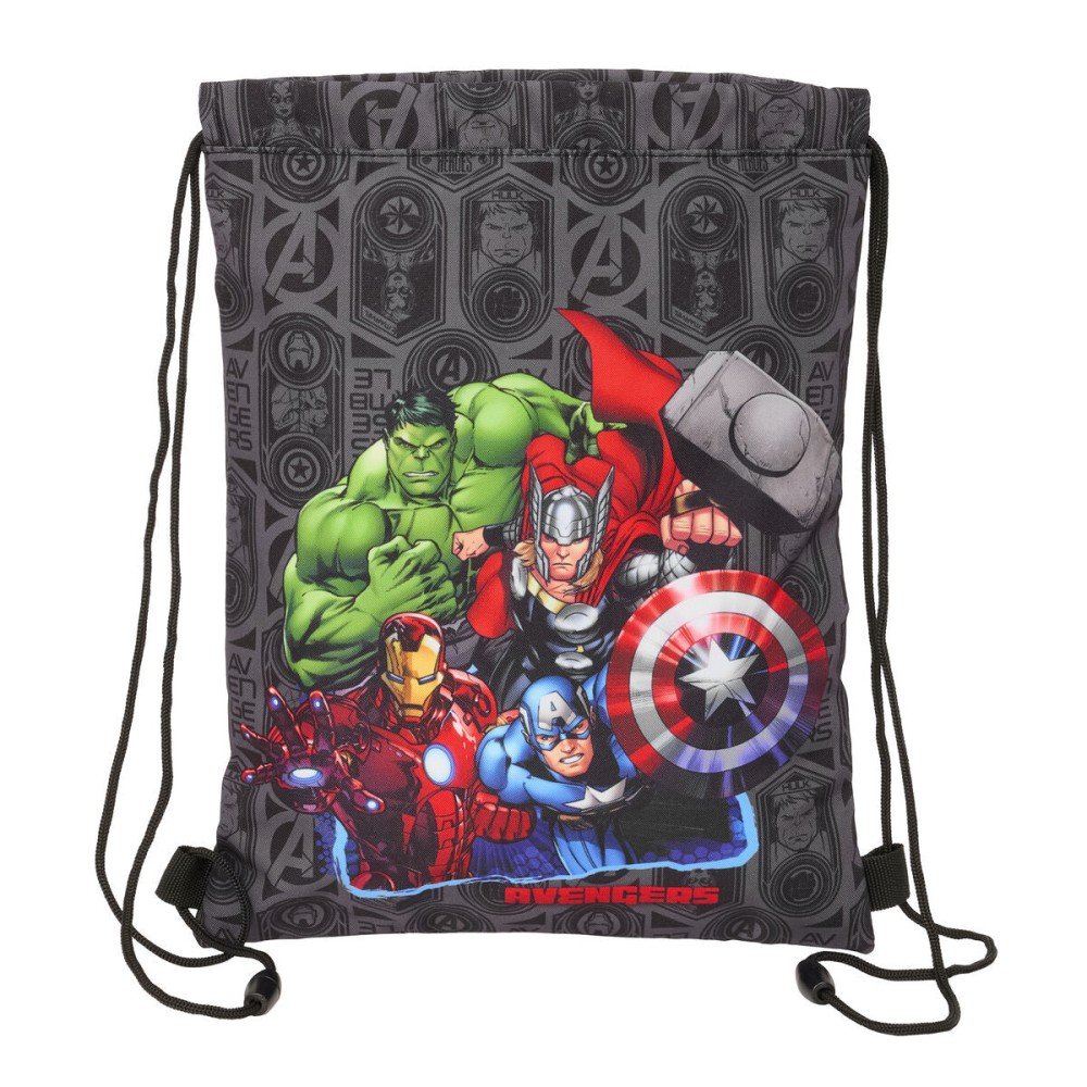 Geantă Rucsac cu Bretele The Avengers Vendetta Negru 26 x 34 x 1 cm