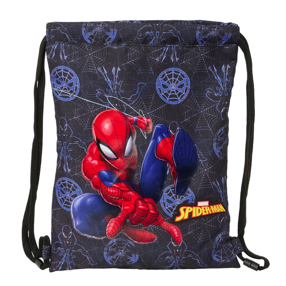 Geantă Rucsac cu Bretele Spider-Man Attack Negru 26 x 34 x 1 cm