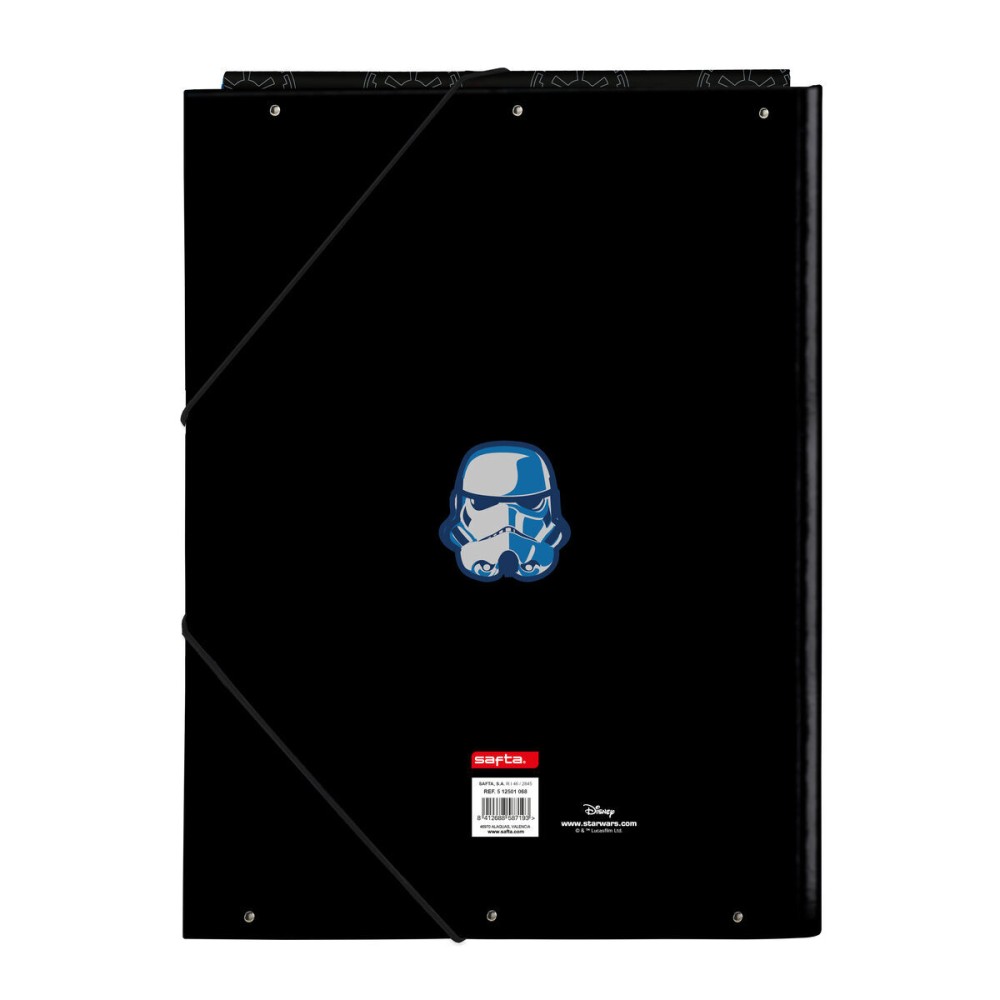 Biblioraft Star Wars Rebellion Negru A4 26 x 33.5 x 2.5 cm