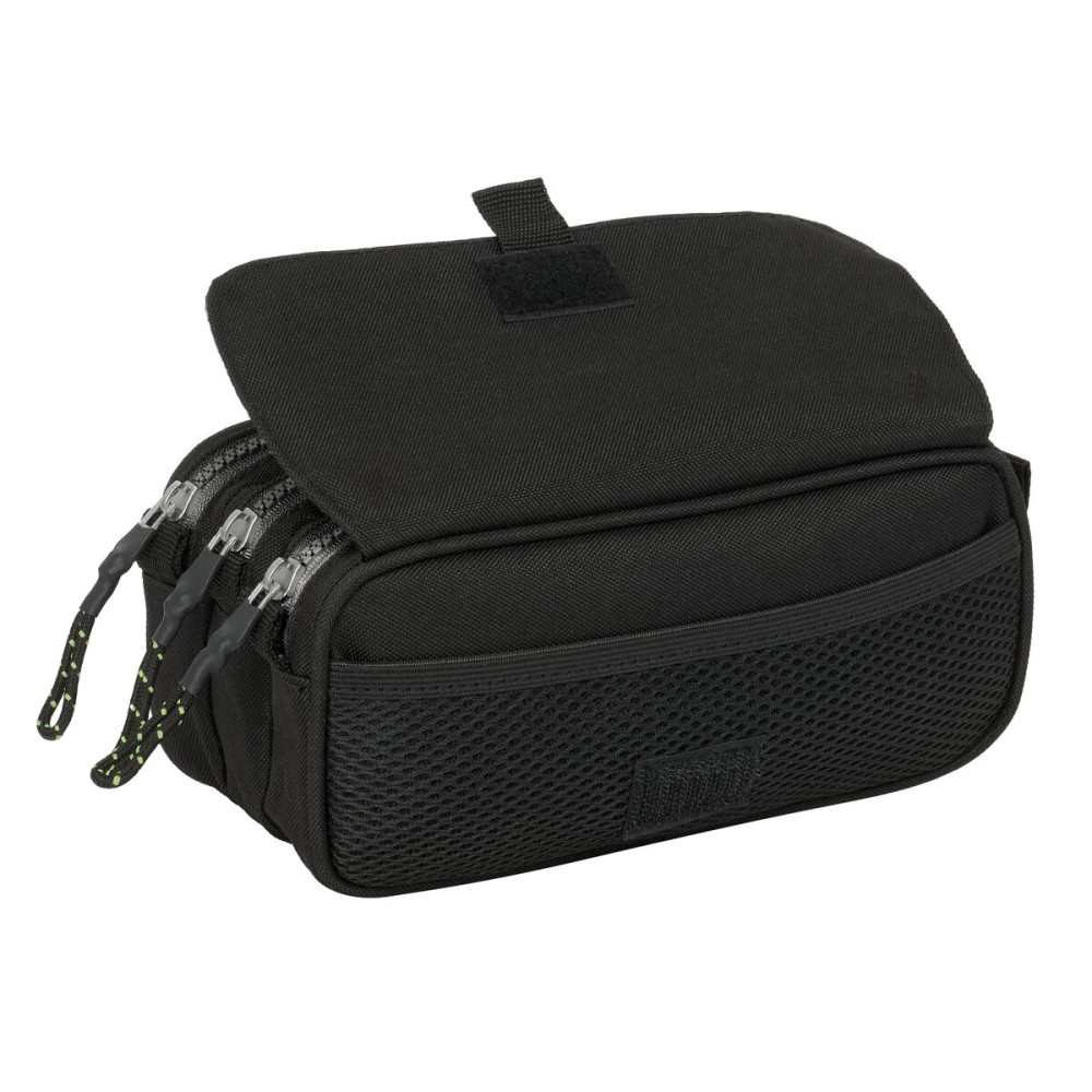 Penar triplu Batman Game over Negru 21,5 x 10 x 8 cm