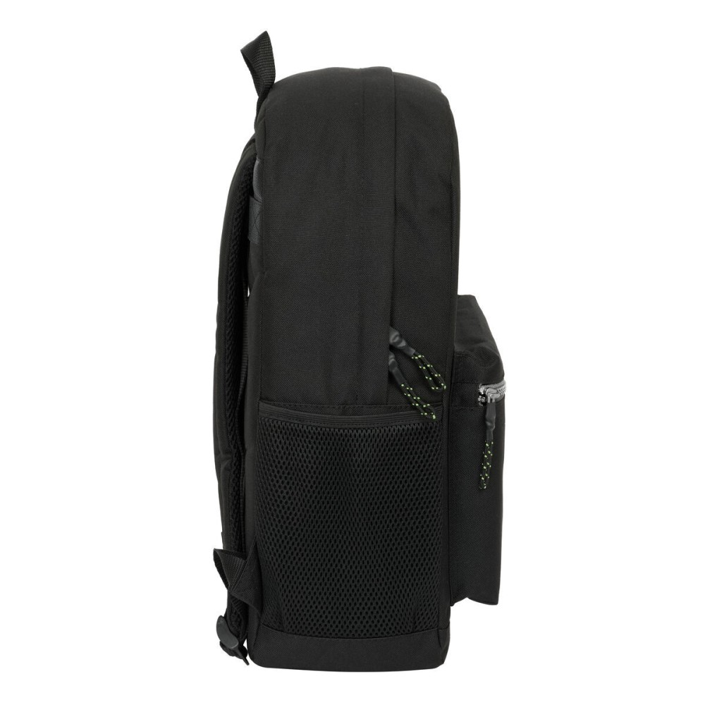 Ghiozdan Batman Game over Negru 32 x 43 x 14 cm