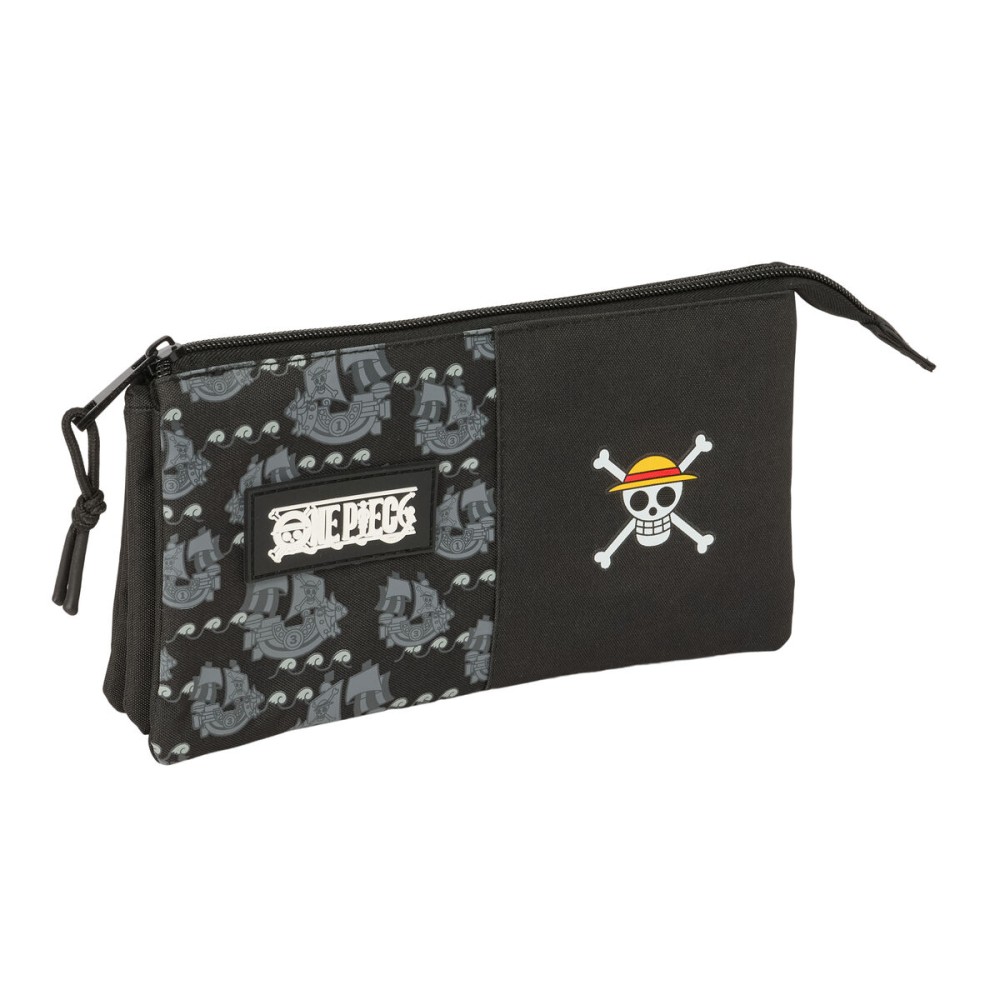 Geantă Universală One Piece Pirates Negru 22 x 12 x 3 cm