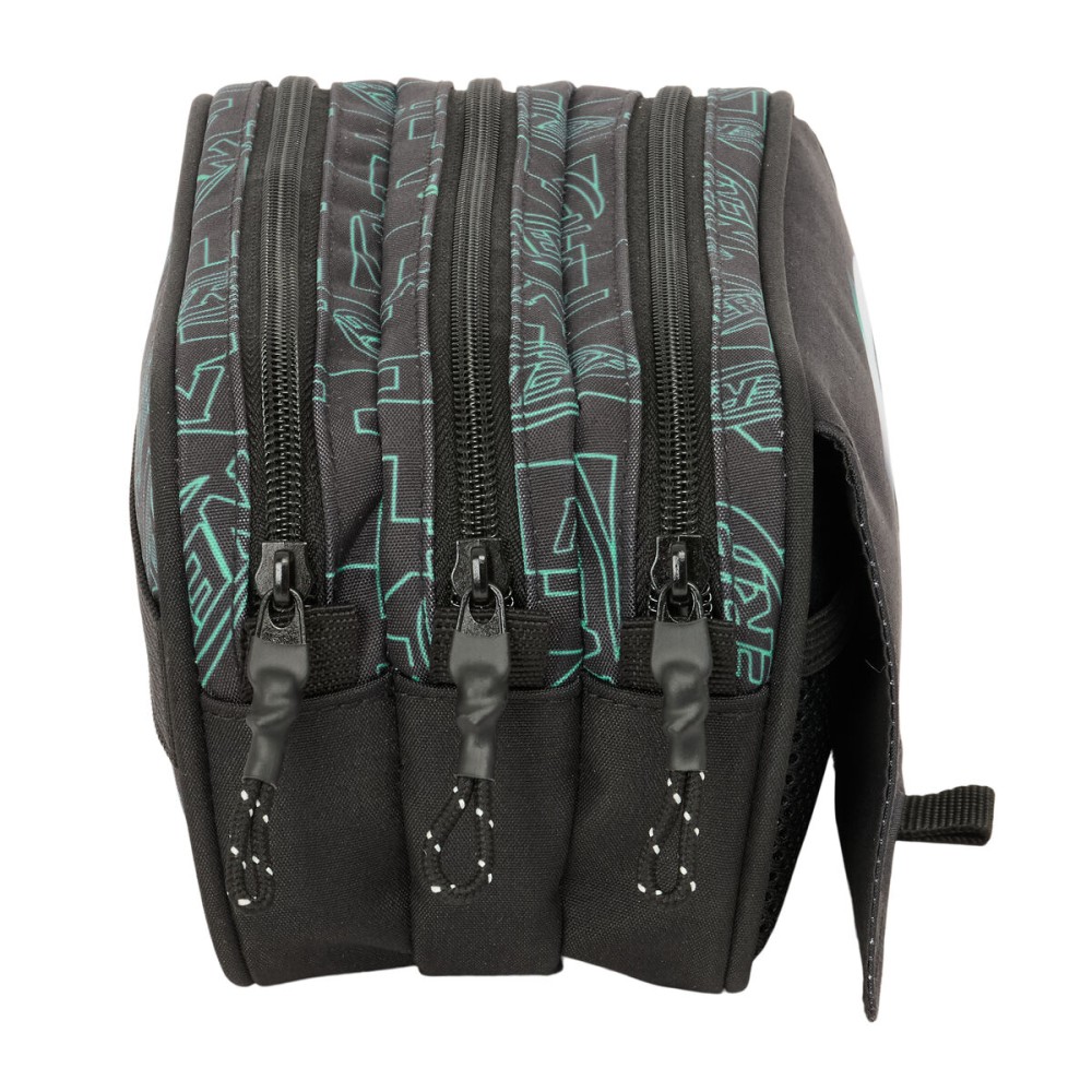 Penar triplu Nerf Game Negru 21,5 x 10 x 8 cm