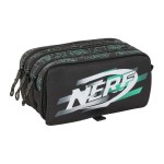 Penar triplu Nerf Game Negru 21,5 x 10 x 8 cm