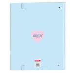 Biblioraft Snoopy Love Albastru 27 x 32 x 3.5 cm