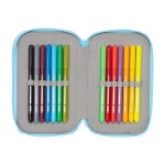 Penar cu Accesorii Snoopy Love Albastru 12,5 x 19,5 x 5,5 cm 37 Piese