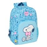 Ghiozdan Snoopy Love Albastru 30 x 46 x 14 cm