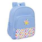 Ghiozdan Smiley Joyful Albastru Multicolor 32 x 38 x 12 cm