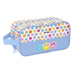 Geantă pentru Încălțăminte de Voiaj Smiley Joyful Multicolor Albastru deschis 29 x 15 x 14 cm