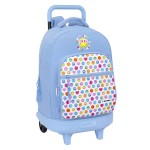 Ghiozdan Smiley Joyful Albastru Multicolor 33 x 45 x 22 cm