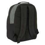 Ghiozdan BlackFit8 Old school Negru Gri 32 x 42 x 15 cm
