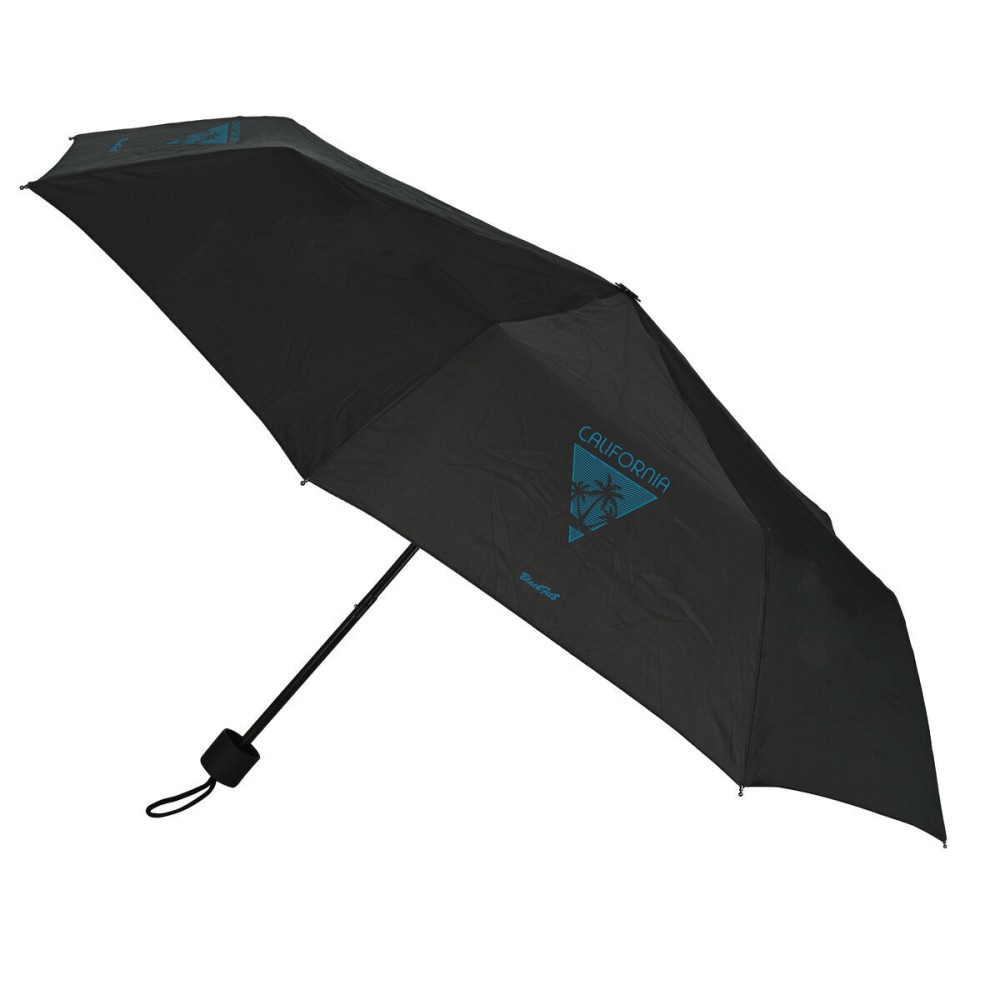 Umbrelă Pliabilă BlackFit8 California Albastru Negru Ø 98 cm